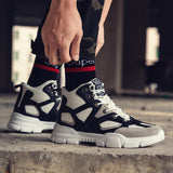 Men's High Top Luminous Martin Boots - Amamble