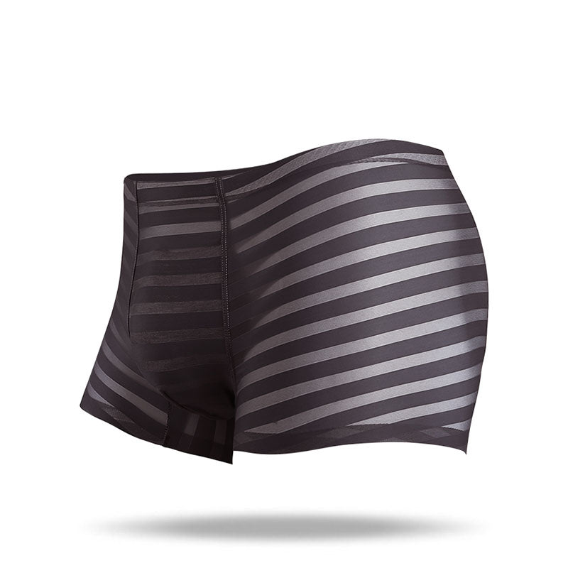 Men's ice silk thin boxer briefs - Amamble