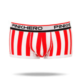 2021 Dynamic Yarn-Dyed Stripes Men's Boxer Briefs - Amamble