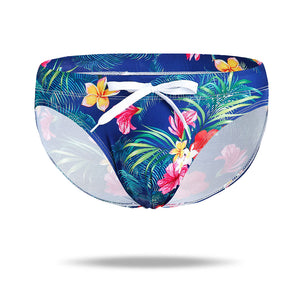 2021 new men's low waist swimsuit - Amamble