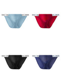 4 Pack Men’s Large Pouch Tight Stretchy Bikini