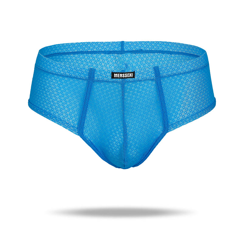 2021 new men's lace translucent underwear - Amamble