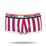 2021 Dynamic Yarn-Dyed Stripes Men's Boxer Briefs - Amamble