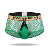 2021 men's mesh split boxer beiefs - Amamble