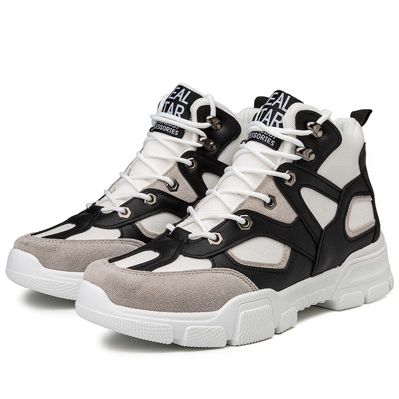 Men's High Top Luminous Martin Boots - Amamble