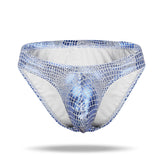 2021 Men's Low Waist Polyester Briefs - Amamble