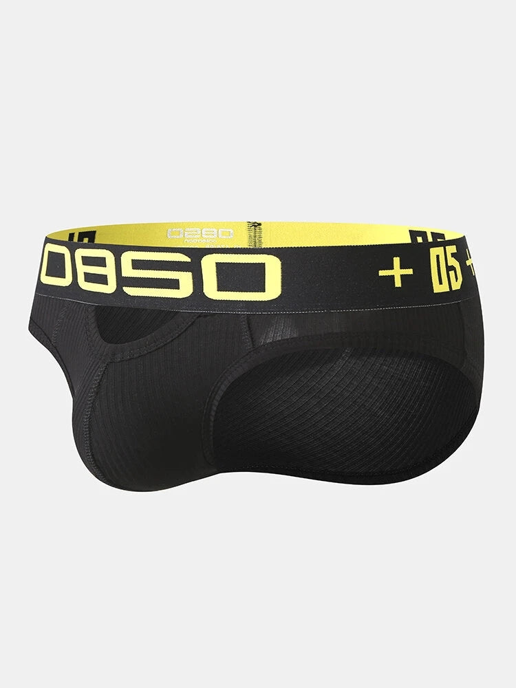 Modal Men's Hips Lifting Cotton Low-rise Briefs