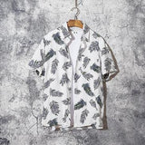 Retro trend holiday men's shirt - Amamble