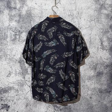 Retro trend holiday men's shirt - Amamble