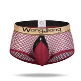 2021 men's mesh split boxer beiefs - Amamble