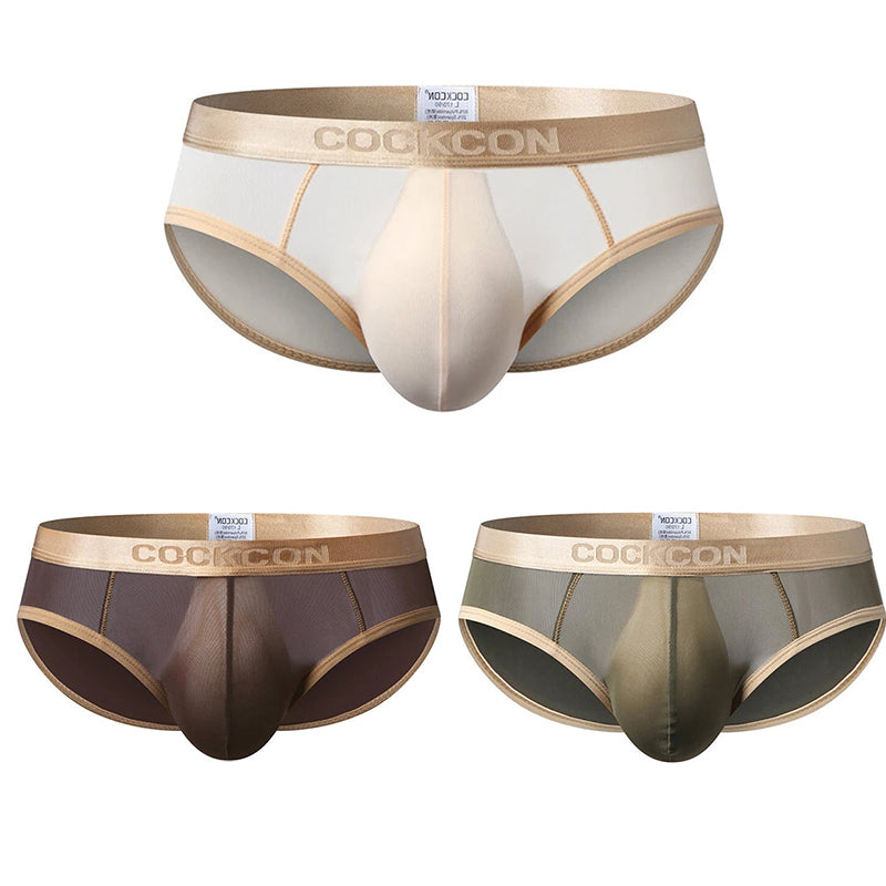 Thin Mesh Support Pouch Stylish Mens Underwear