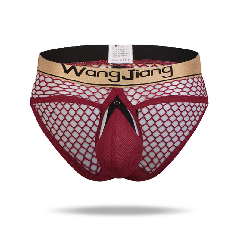 2021 men's mesh split underwear - Amamble