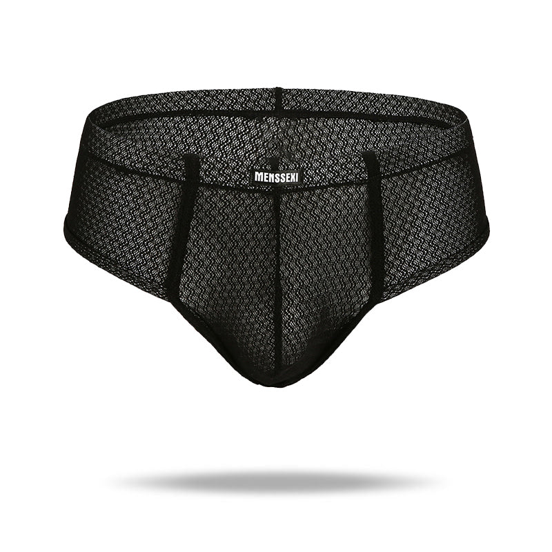 2021 new men's lace translucent underwear - Amamble
