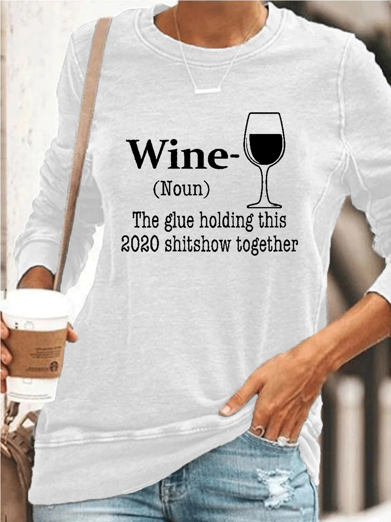 WINE Sweatshirt - Amamble