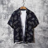 Retro trend holiday men's shirt - Amamble