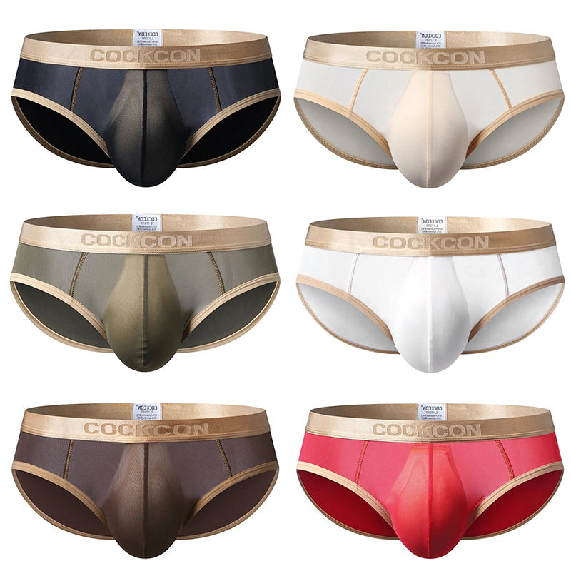 Thin Mesh Support Pouch Stylish Mens Underwear