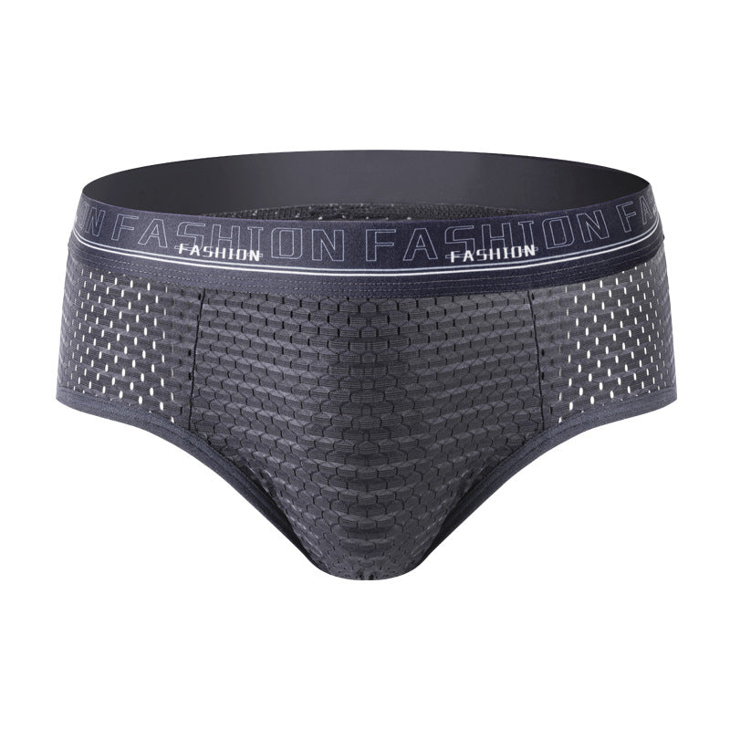 Men's New Modal Multicolor Mesh Breathable Panties