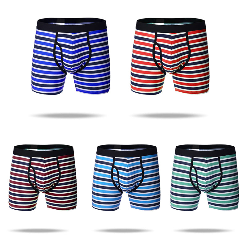 Men's striped boxer shorts🔥1st Anniversary Promotion‼ Limited Time Offer 40%OFF😍 ! - Amamble