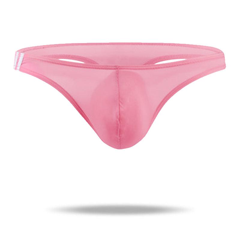 2020 new men's ice silk breathable thong - Amamble