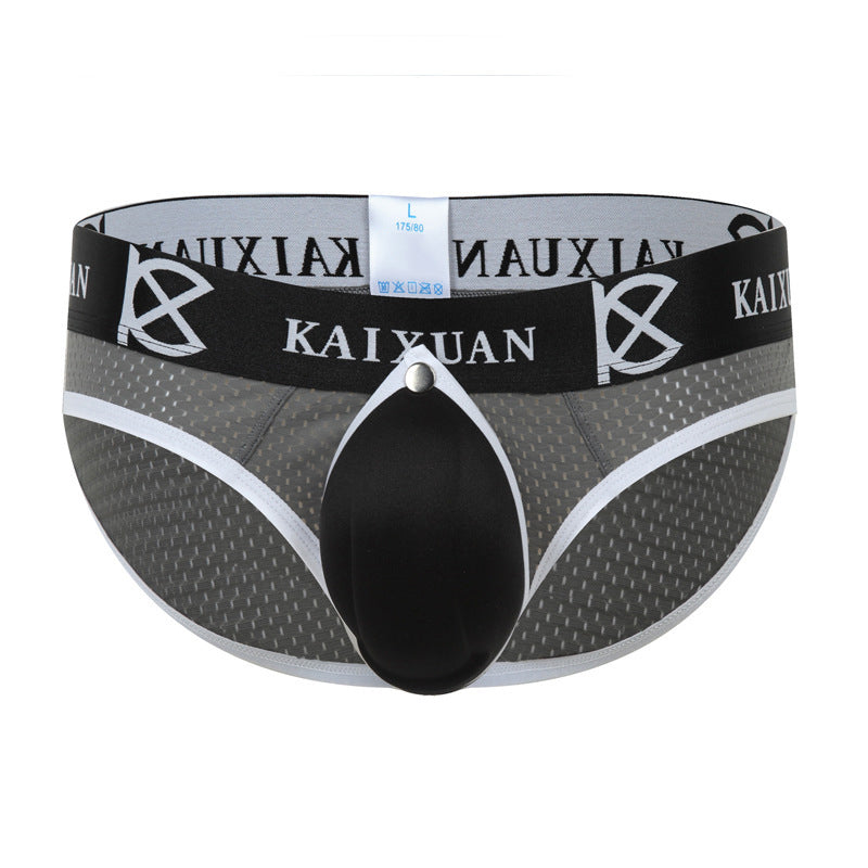 New Men's Ice Silk Breathable Detachable Independent Warehouse Briefs