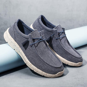 British casual breathable canvas men's shoes - Amamble