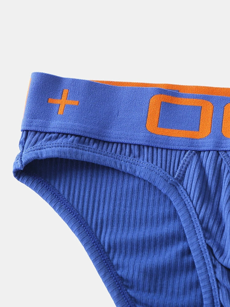 Modal Men's Hips Lifting Cotton Low-rise Briefs