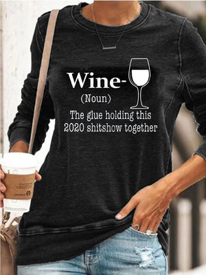 WINE Sweatshirt - Amamble
