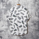 Retro trend holiday men's shirt - Amamble