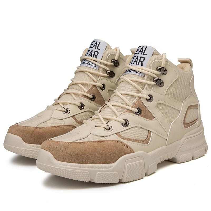 Men's High Top Luminous Martin Boots - Amamble