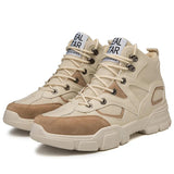 Men's High Top Luminous Martin Boots - Amamble