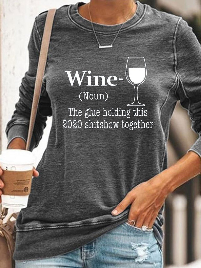 WINE Sweatshirt - Amamble