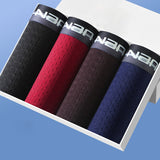 4-Pack Men's Ice Silk Cool Fresh Boxer Briefs