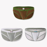 3 Pack Cooling Men's Brief With Separate Ball Pouch