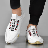 Men's leather casual beanie shoes - Amamble