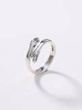 Sterling Silver Hug Ring - Amamble
