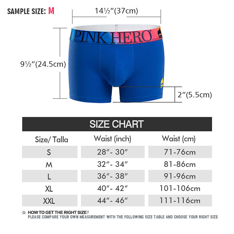 Men's New Modal Multicolor Split Design Briefs