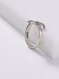 Sterling Silver Hug Ring - Amamble