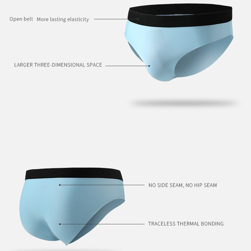 Men's New modal ice silk briefs