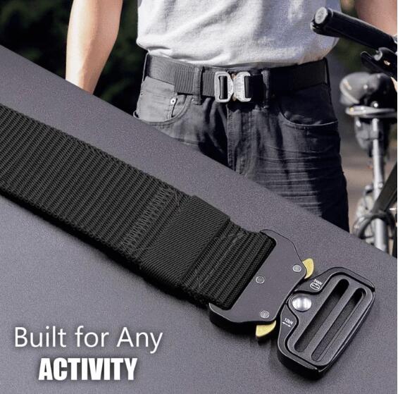 Military Style Tactical Nylon Belt - Amamble