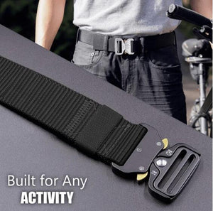Military Style Tactical Nylon Belt - Amamble