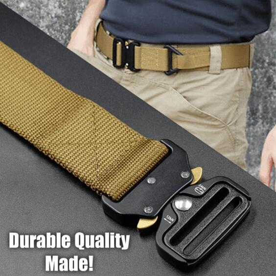 Military Style Tactical Nylon Belt - Amamble