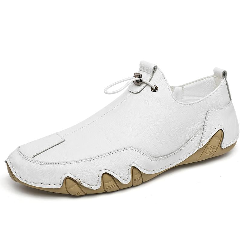 Men's cowhide casual comfortable shoes - Amamble