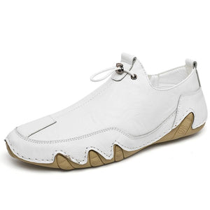Men's cowhide casual comfortable shoes - Amamble