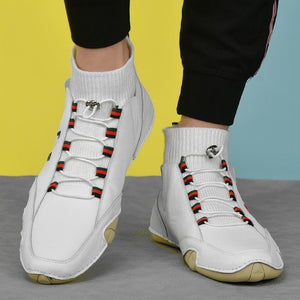 Men's high-top leather casual shoes Martin boots - Amamble