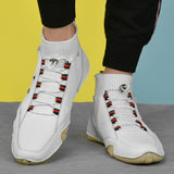 Men's high-top leather casual shoes Martin boots - Amamble