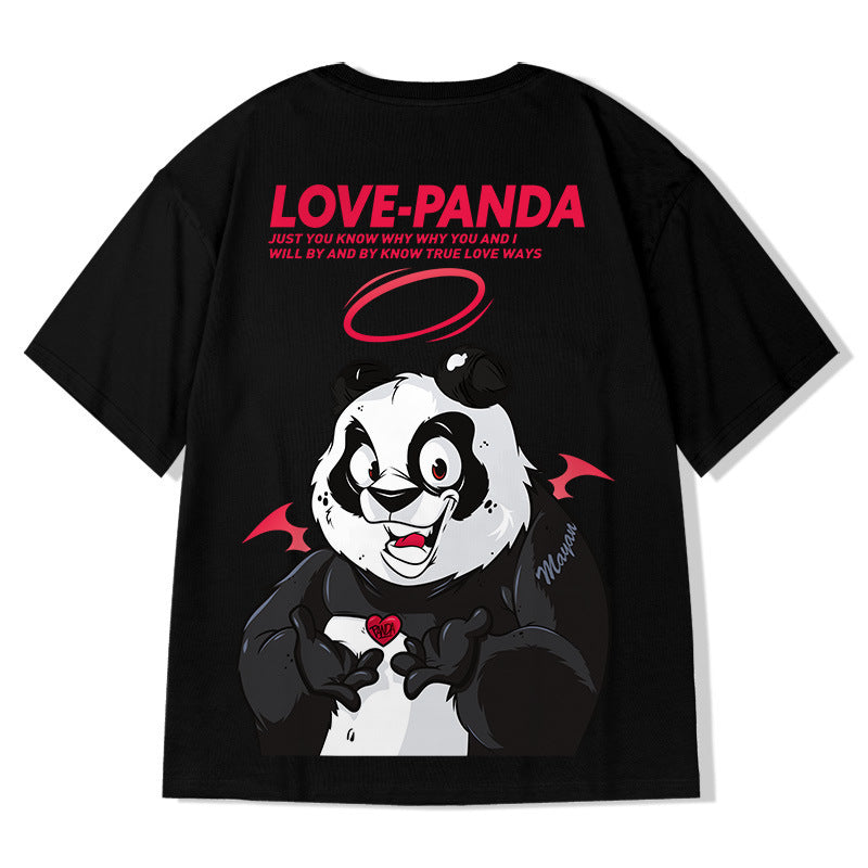 Panda Oversize T-Shirt - Amamble