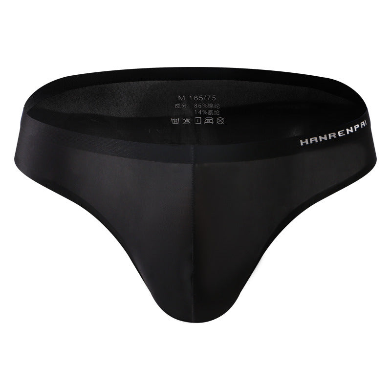 Men's ice silk comfortable briefs