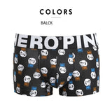 Men's Cartoon Print Boxer Underwear