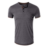 2021 Summer Solid Color T-Shirt - Amamble