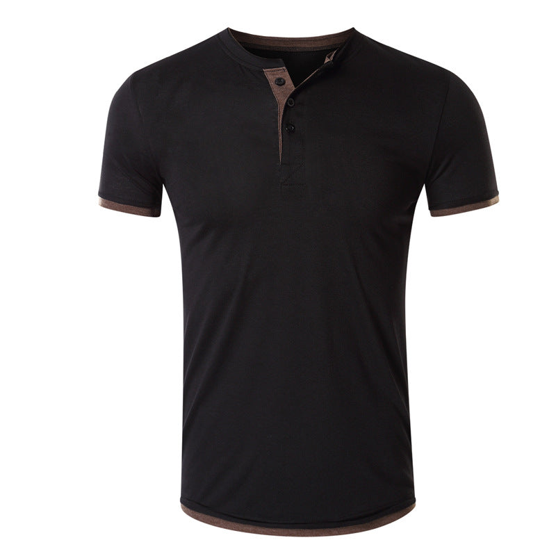 2021 Summer Solid Color T-Shirt - Amamble